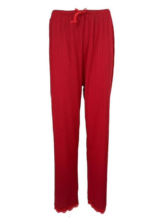 Topaki Sommer Damen Pyjama-Set Red