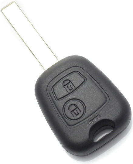 Citroen Peugeot 2-Tasten Autoschlüssel Schutzhülle