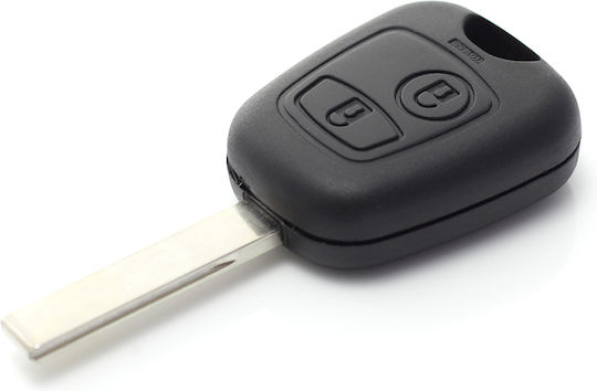 Citroen Peugeot 2-Tasten Autoschlüssel Schutzhülle