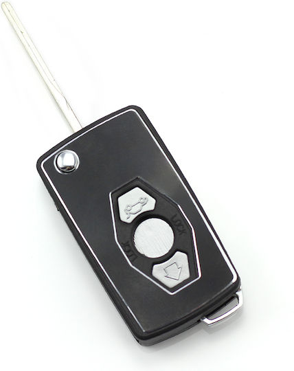 Bmw Knife-type Key Case 3 Buttons Carguard
