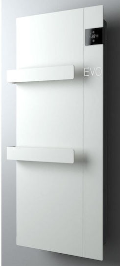 Radialight Onsen Electric Towel Rail with Glass Front 1000W 90x40cm White