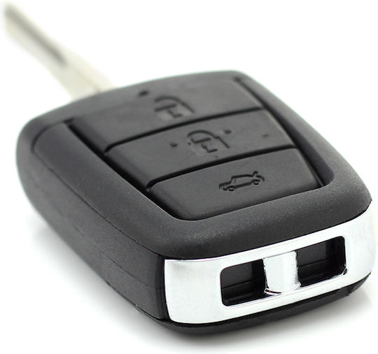 Key Case 3+1 Buttons Chevrolet