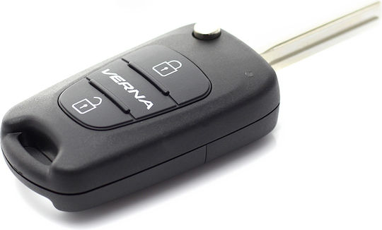 Hyundai Verna Knife-type Key Case 2 Buttons