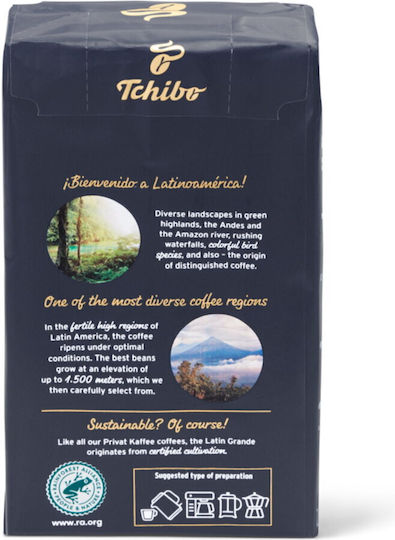 Tchibo Καφές Φίλτρου Arabica Honduras Latin Grande Αλεσμένος 250gr