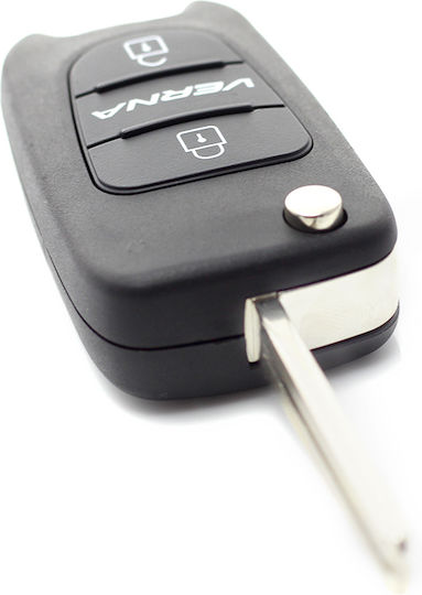 Hyundai Verna Knife-type Key Case 2 Buttons