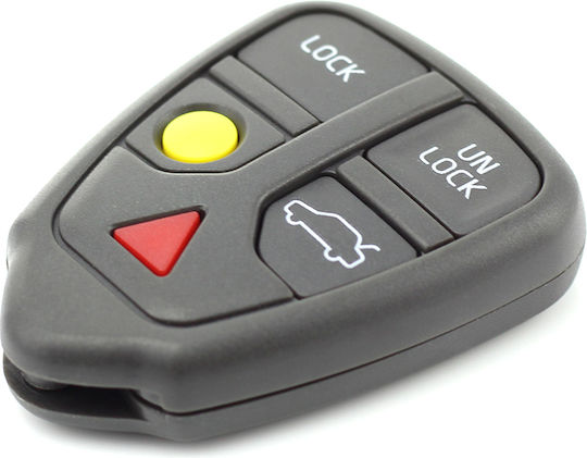 Volvo 5-button Key Case