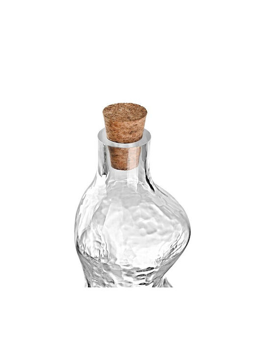 Estia Μπουκάλι Νερού Γυάλινο με Φελλό Διάφανο 1000ml