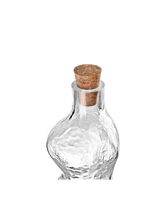 Estia Μπουκάλι Νερού Γυάλινο με Φελλό Διάφανο 1000ml