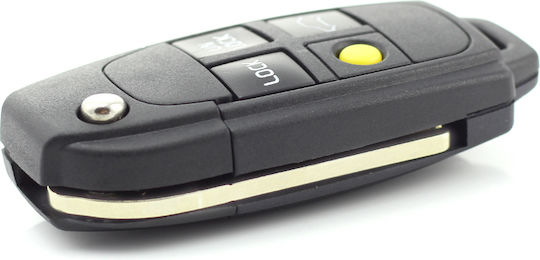 Volvo 4-Tasten Klappschlüsselschutzhülle