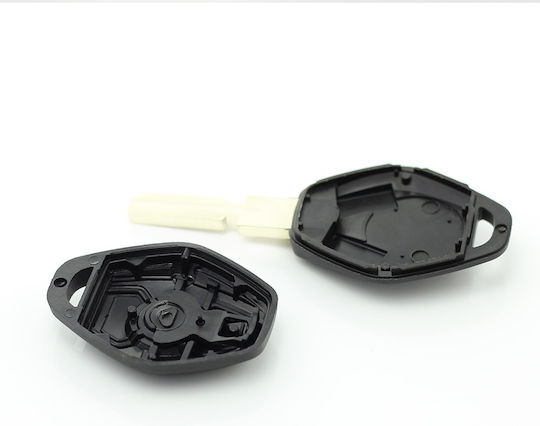 Bmw 3-button Key Case 4-track Blade Premium Quality Carguard