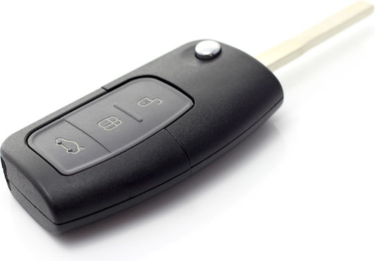 Ford 3-button Flip Key Case