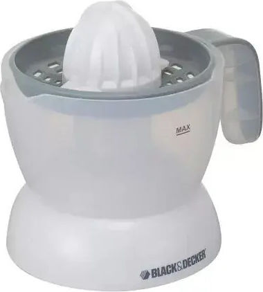 Black & Decker Storcător electric 30W cu capacitate 500ml Alb