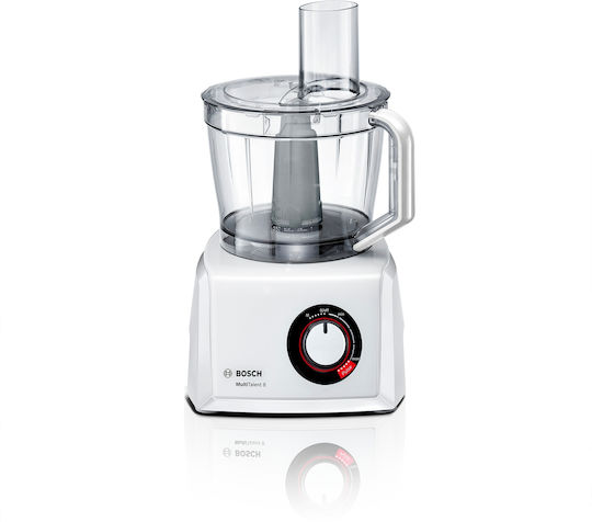 Bosch Multifunctional Food Processor 1000W with Pot 3.9lt and Jug Blender White