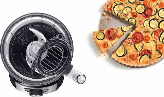 Bosch Multifunctional Food Processor 800W with Pot 2.3lt and Jug Blender Black