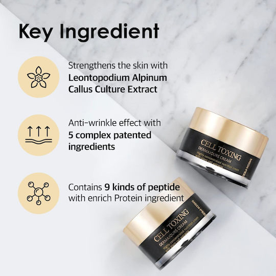 Medi Peel Cell Toxing Κρέμα Προσώπου Νυκτός για Αντιγήρανση & Ρύθμιση Λιπαρότητας με Κολλαγόνο & Νιασιναμίδη 50ml