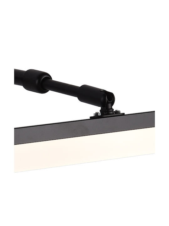 Alista Home Lumină de Perete cu LED Integrat și Lumină Alb Natural Negru