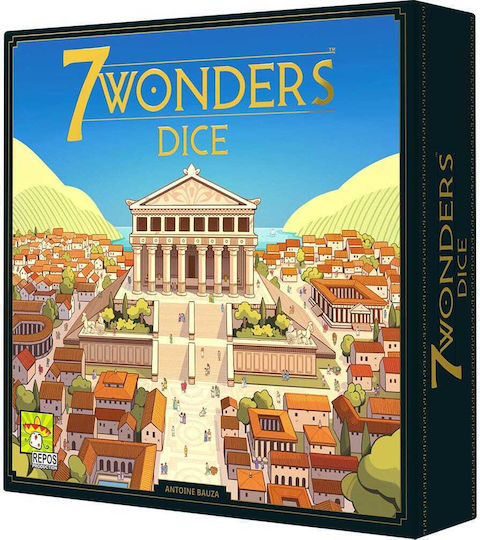 Επιτραπέζιο Παιχνίδι 7 Wonders Dice για 2-7 Παίκτες 10+ Ετών (EN) Repos Production