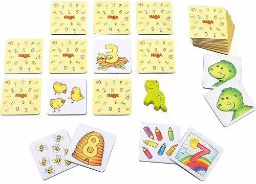 Brettspiel Number Dino für 1-4 Spieler 3+ Jahre 9281 (GER) Haba