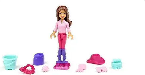 Barbie Cuburi De Construit Pony Trainer Pentru 4+ Ani 15 Bucăți