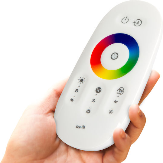 Alista Home Rezistent la apă Bandă LED RGB Lumină 5m Tip SMD5050 cu Sursă de alimentare & Telecomandă