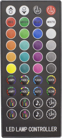 Alista Home Rezistent la apă Inteligent Bandă LED 12V RGB Lumină 10m Tip SMD5050 cu Telecomandă