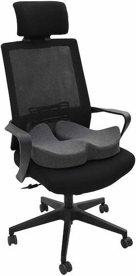 vidaXL Μαξιλάρι με Memory Foam 50x43x10cm σε Γκρι χρώμα 42012689