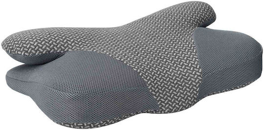 vidaXL Μαξιλάρι με Memory Foam 59x38x14cm σε Γκρι χρώμα 42012691