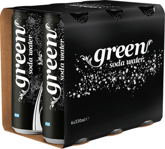 Green Soda cu carbonatare în Cutie 100970 6x330ml