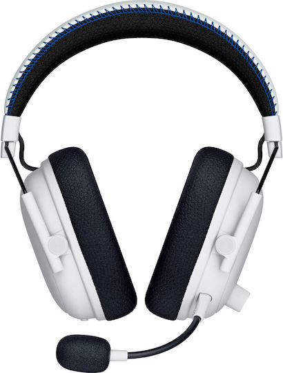 Razer BlackShark V3 Pro for PlayStation Wireless Over Ear Gaming Headset with Bluetooth / USB / 3.5mm Connectivity White for PS4 / PS5 / PC