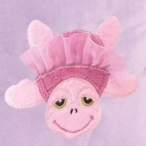 Детска Плюшена Възглавница Jup Suki Gifts 142428 3-3-56 Костенурка Тюл 30x30 См Лилаво Розово