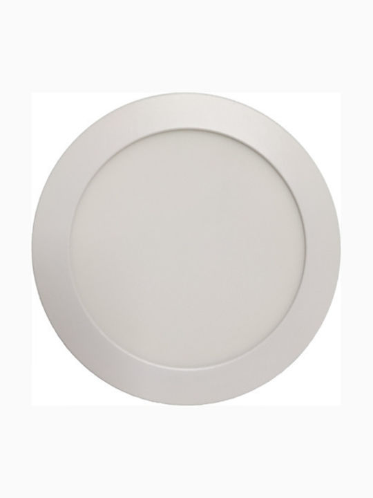 Atman Rund Draußen LED Panel 12W mit Natürliches Weiß Licht 4000K