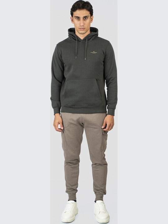Cargo-Hose Jogginghose Braun