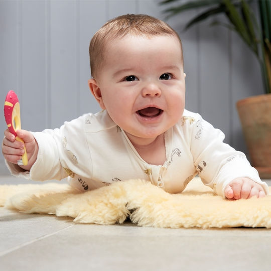 Jordan Step 1 Baby Toothbrush for 0m+ Yellow / Pink