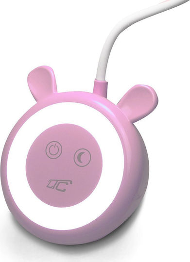 Lumini LED Lampă de birou pentru copii Teddy Bear Roz