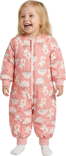 Melfa Winter Sleeping Bag with Feet Orange