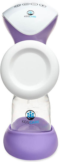 Pompa de sân simplă electrică Funcționează cu baterie Fără BPA Violet 180ml