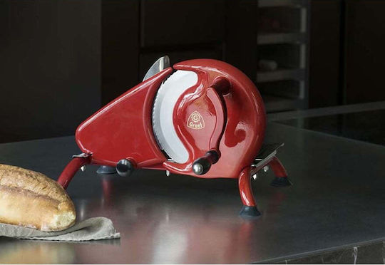 Graef H93 Commercial Ham Slicer 190mm W37.5xD36.5xH24.5cm Red