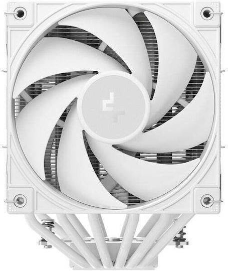Deepcool AK620 G2 Охладител за ЦПУ Двойен вентилатор за Socket /A/M/4/A/M/5/1/2/0/0/1/1/5/x/1/7/0/0/ Бял