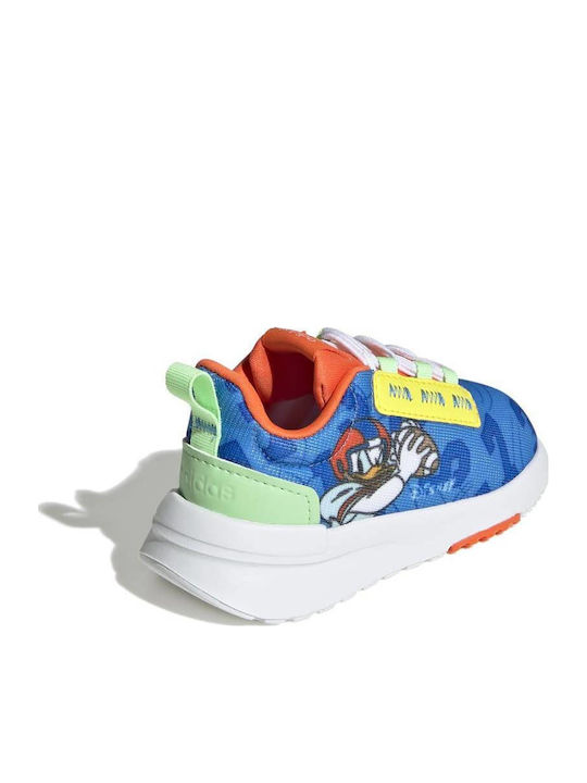TR21 x Disney Racer Αθλητικά Παιδικά Παπούτσια Running με Κορδόνια Pulse Blue / Cloud White / Impact Orange
