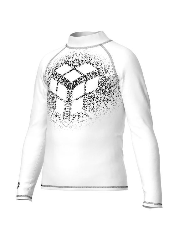Arena Kids Swimwear Long Sleeve Shirt White
