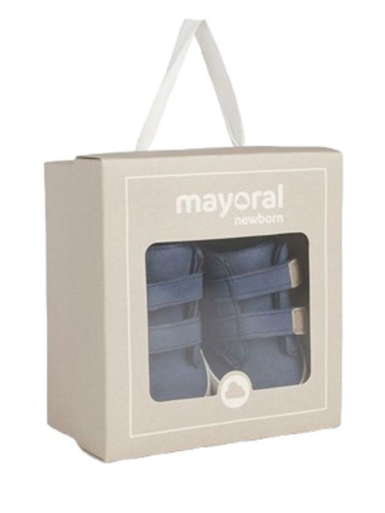 Mayoral Βρεφικά Sneakers Αγκαλιάς Μπλε