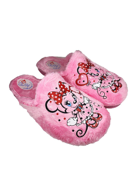 Kinderhausschuhe Rosa