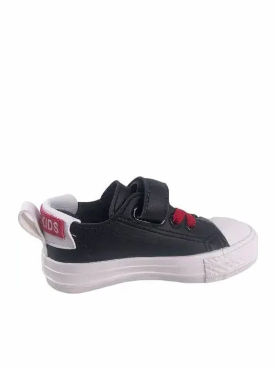 Adidași Copii Cu Închidere Hoop & Loop Negri