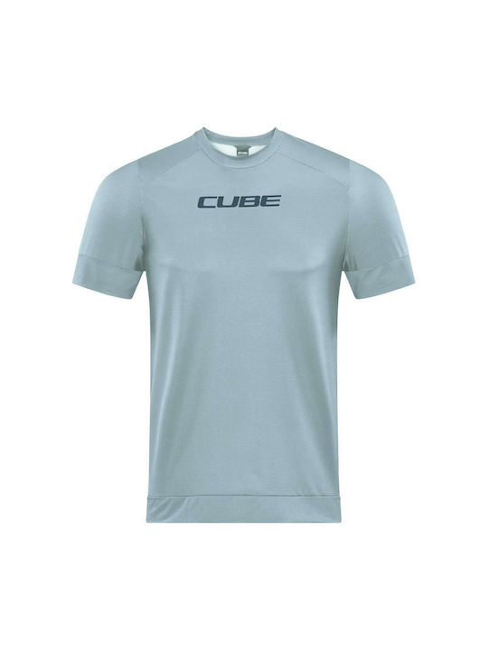 CUBE Kurze Ärmel Radtrikot Gray