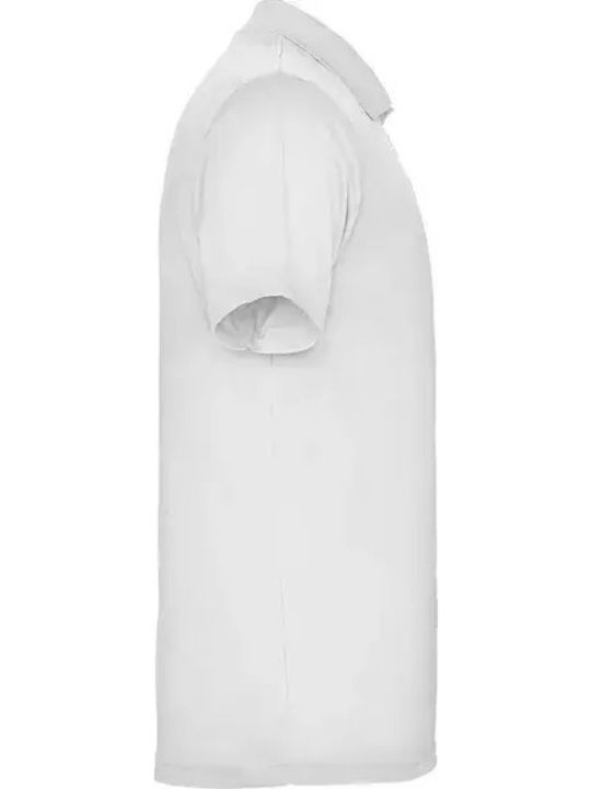 Monzha Polo Sportliche Herrenbluse Kurzarm Weiße