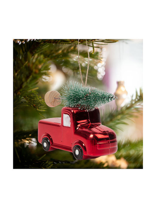 Ornament De Crăciun Pentru Brad Mașină 10 X 4.5 X 8 Cm