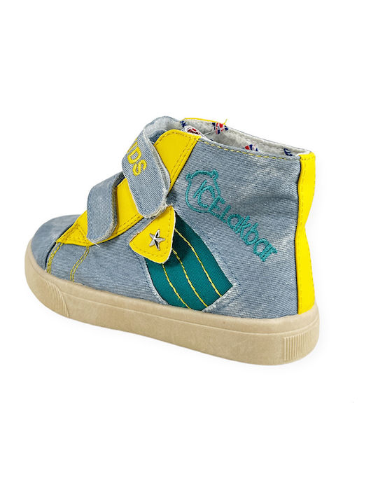 Παιδικά Sneakers High Γαλάζια