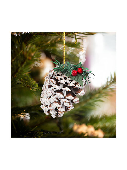 Christmas Decoration Cone 12 Cm 2 Pcs Pack