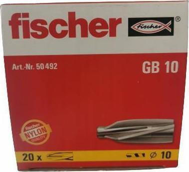 fischer Aircrete Anchor GB 10 Oops Plastic 10x55mm