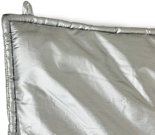 HK Living 3D Wanddekoration Silber 120x5x100cm